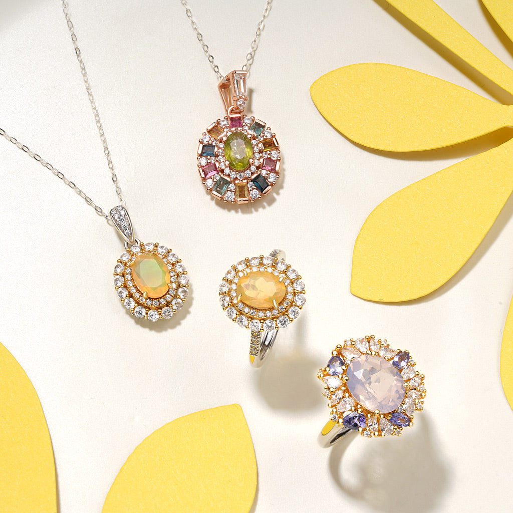 Gnoce Tourmaline Multicolor Necklace_4