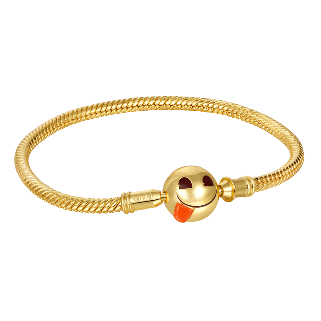 Gnoce emoji Yummy Face & Sad Face Basic Bracelet_1