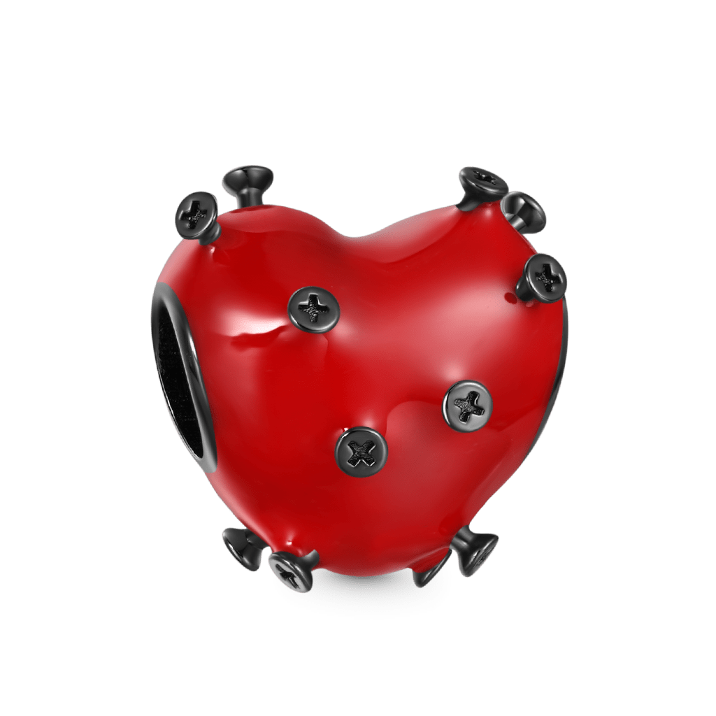 Gnoce Halloween Mechanical Nails Inserted into Love Charm_2