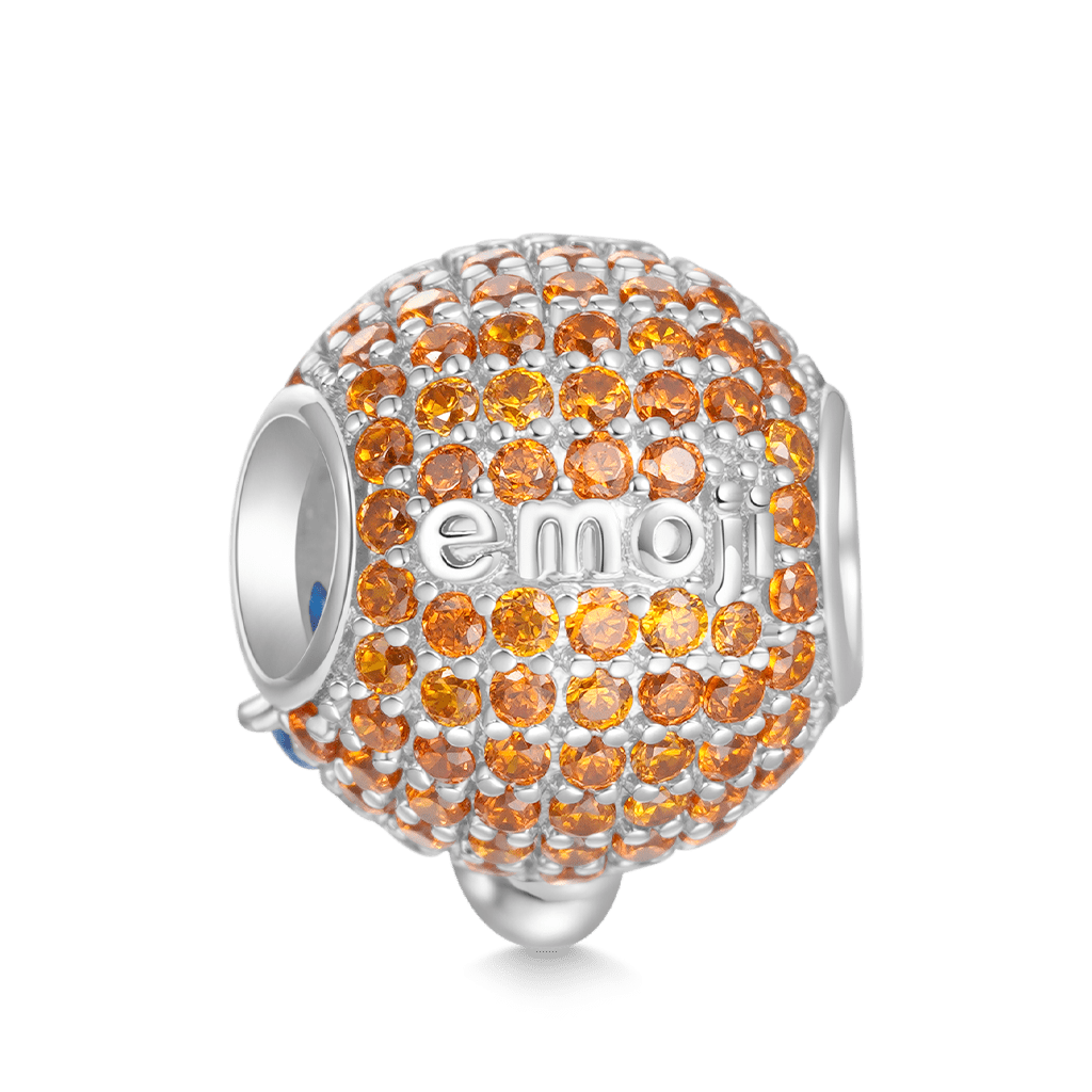 Gnoce emoji Fever Hot Sweaty Face Charm_2