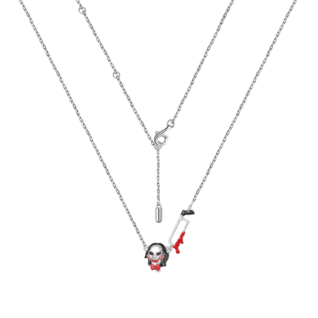 Gnoce Horror SAW Billy Necklace_3