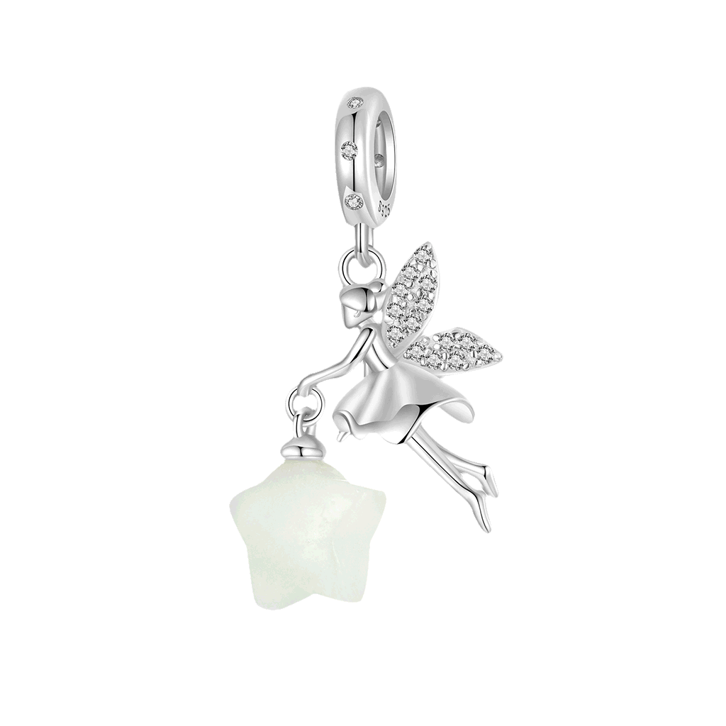 Gnoce Forest Fairy Glow-in-the-Dark Star Pendant Dangle Charm_1
