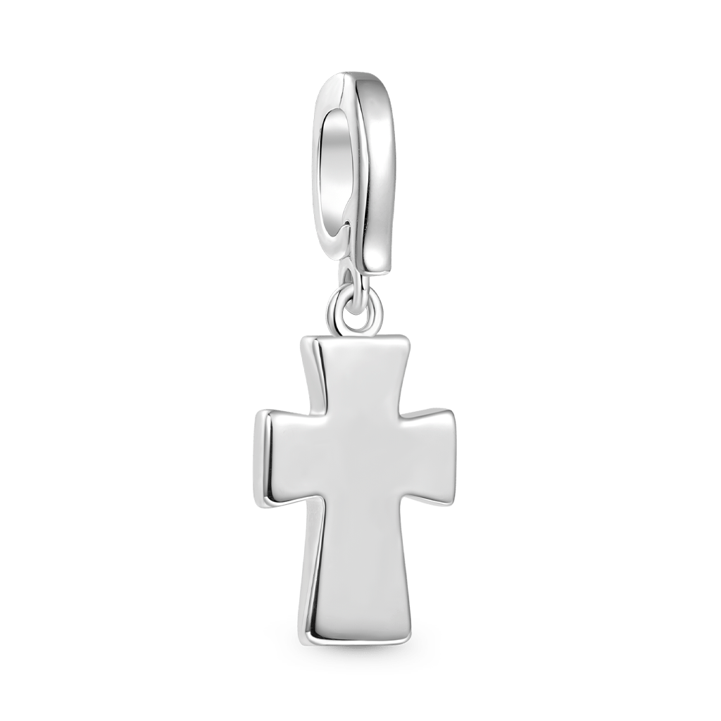 Gnoce 'With you wherever you go' Religious Cross Clasp Clusters Charm_2
