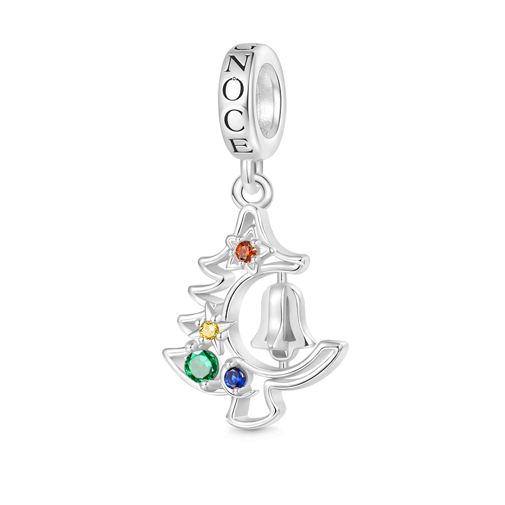 Gnoce Christmas Tree Bell Ornament Pendant Dangle Charm_2