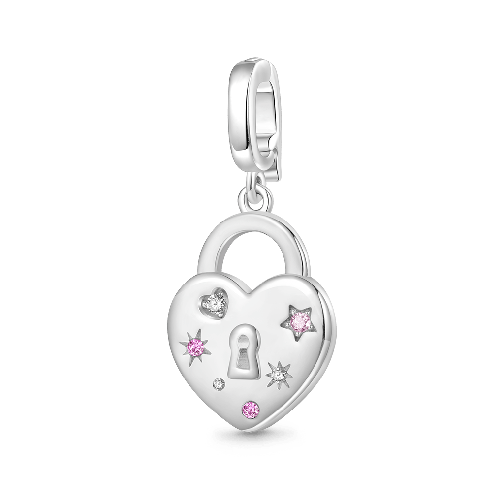 Gnoce Love Lock Clasp Clusters Charm_1