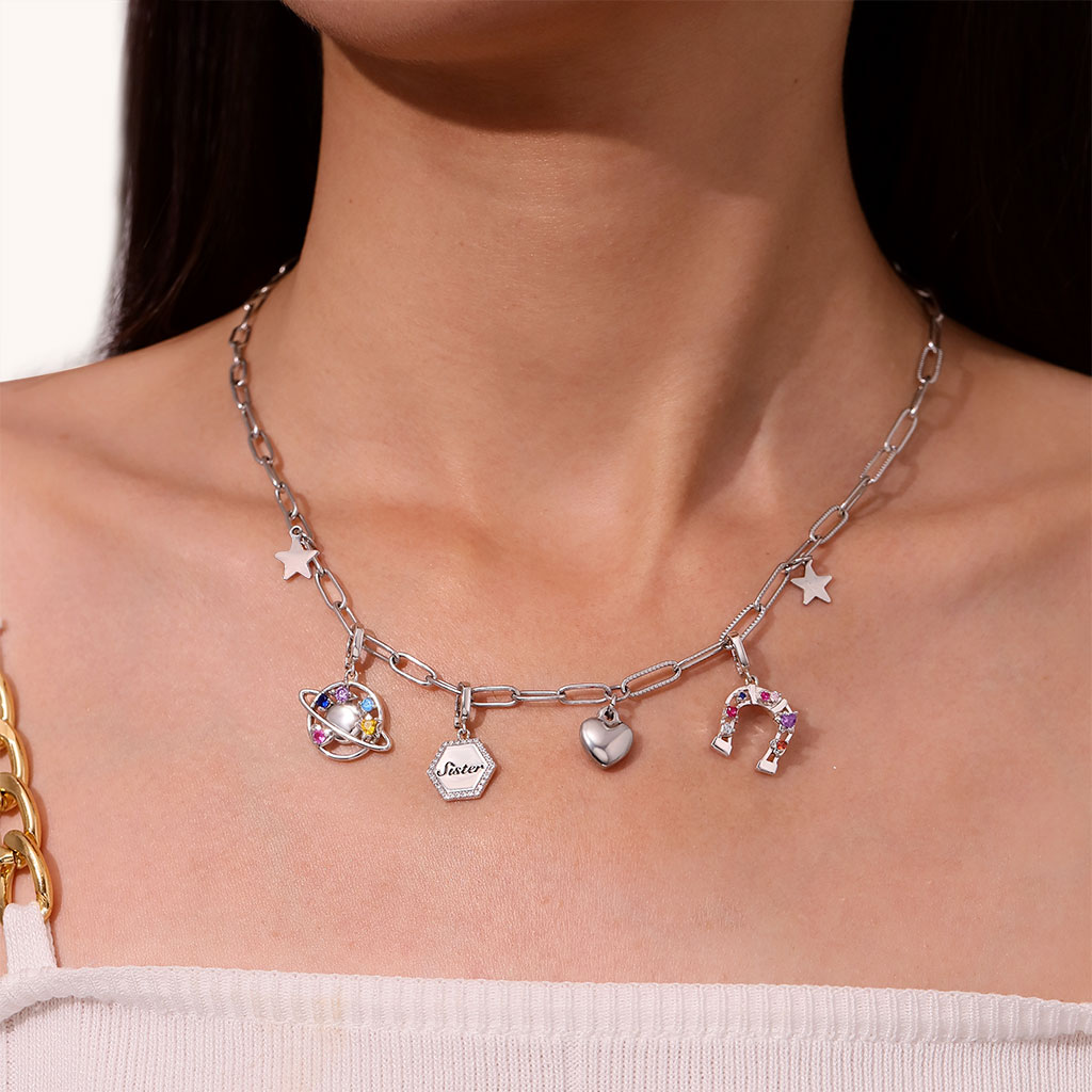 Gnoce Color Planet Clasp Clusters Charm_5
