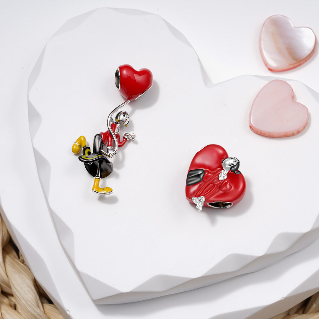 Gnoce Popeye Olive Oyl Pendant Dangle Charm_3