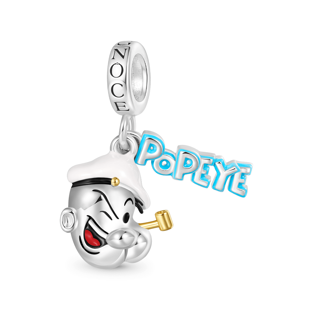Gnoce Popeye's Head Pendant Dangle Charm_1