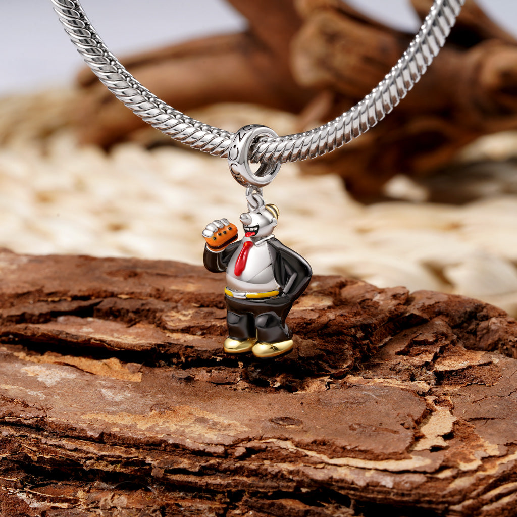 Gnoce Popeye Burger Lovers Wimpy Charm_3