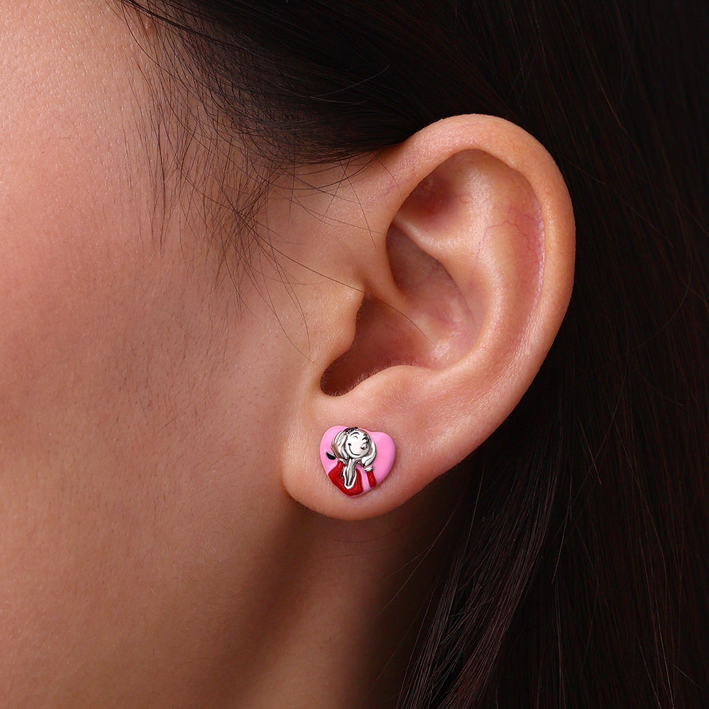 Gnoce Olive & Popeye Love Stud Earrings_5