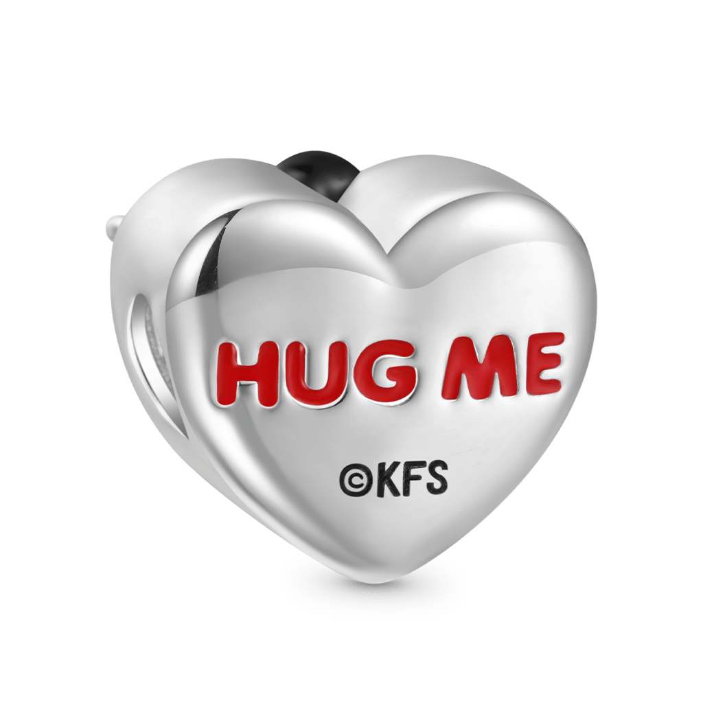 Gnoce Popeye Valentine 'HUG ME' Heart Charm_2