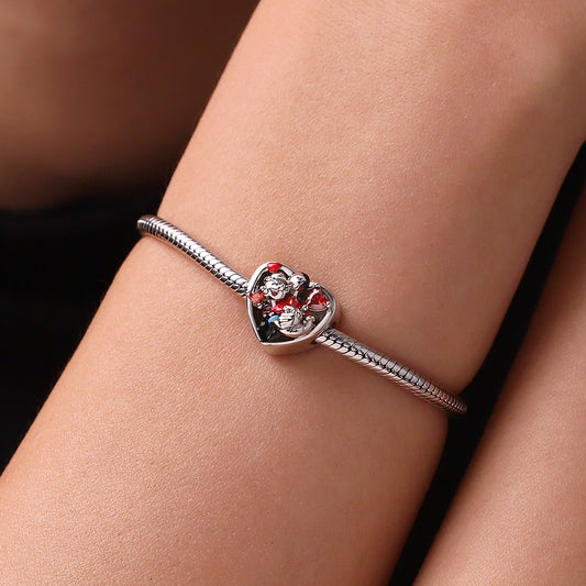 Gnoce Popeye Valentine 'HUG ME' Heart Charm_5