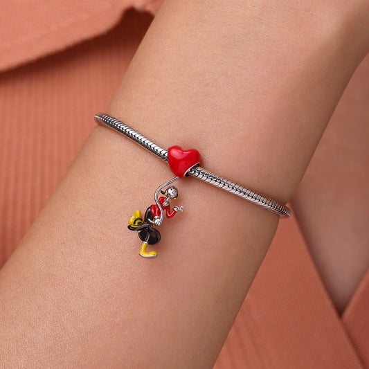 Gnoce Popeye Olive Oyl Pendant Dangle Charm_6