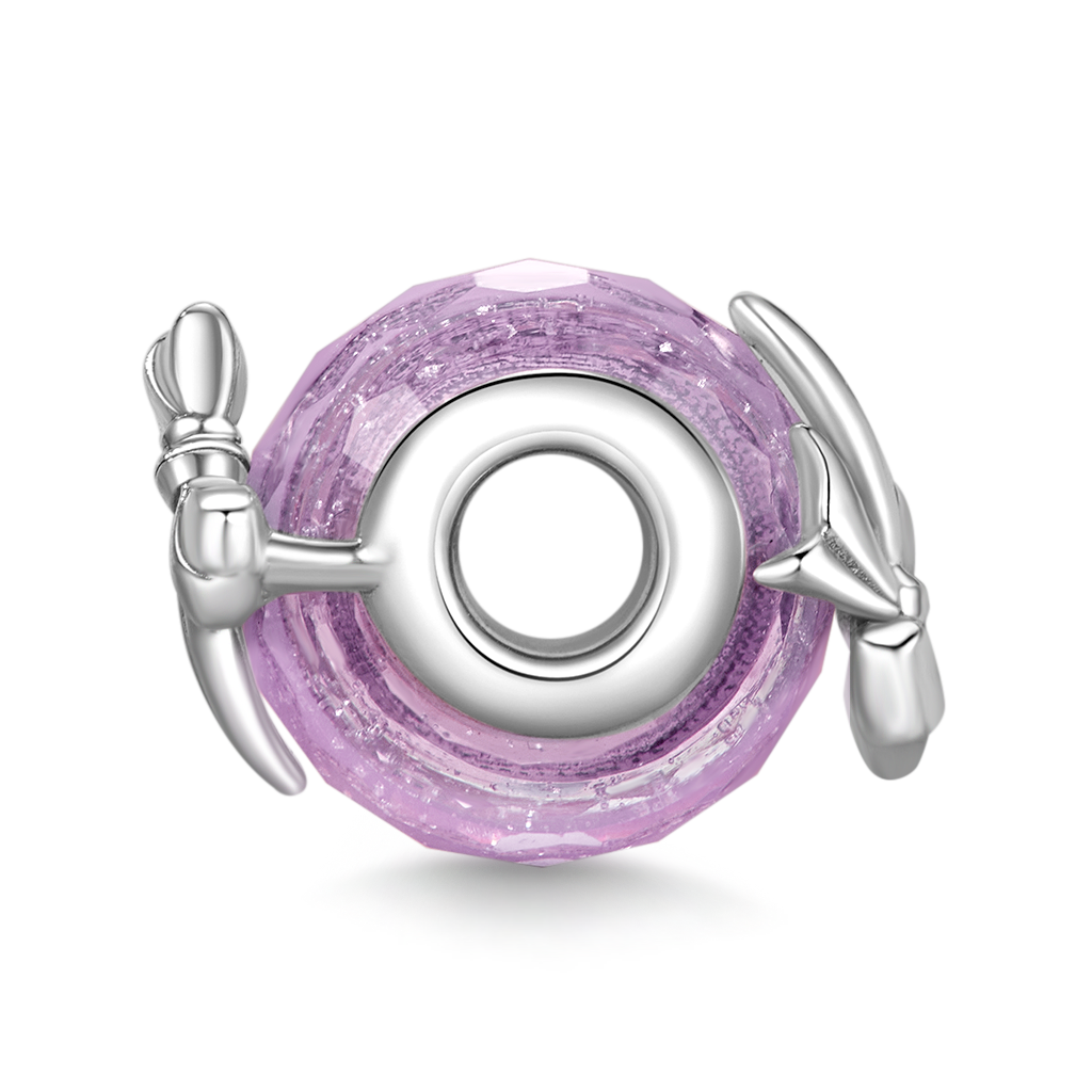 Gnoce Sweet Pink Bow Charm_2