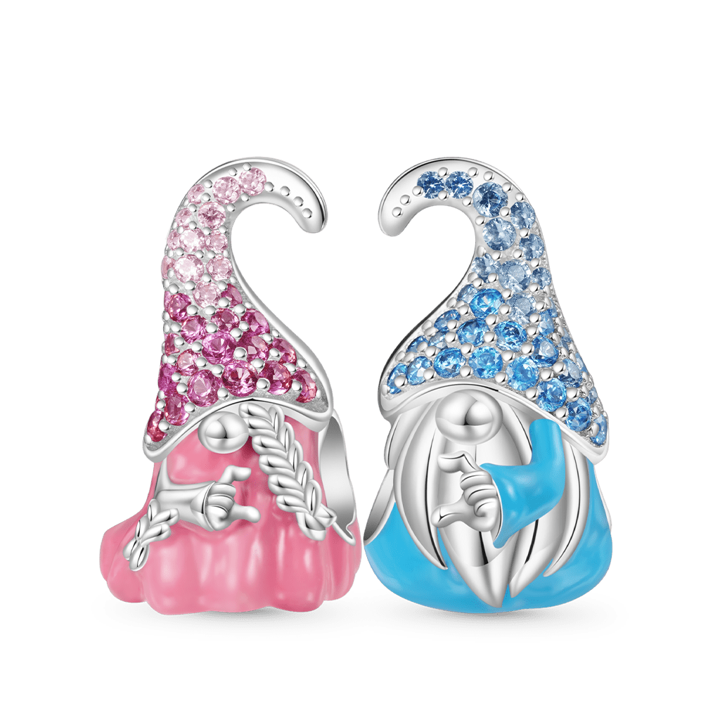 Gnoce Sweet Valentines Day Couple Gnome Girl Love Charm_3
