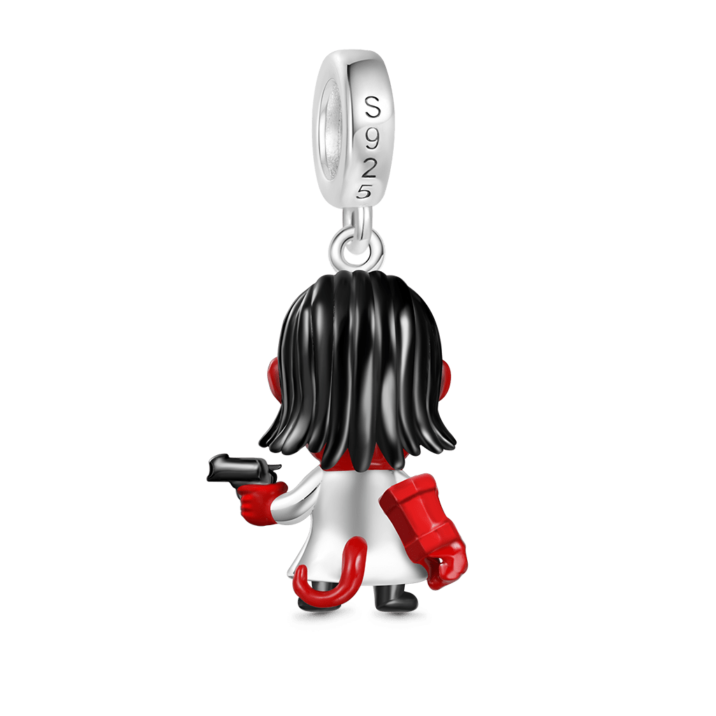 Gnoce Hellboy Golden Army Pendant Dangle Charm_2