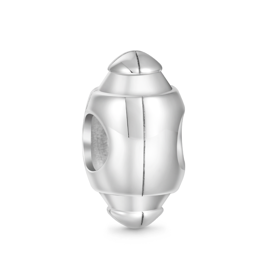 Gnoce Sports Rugby Football Engravable Charm_1