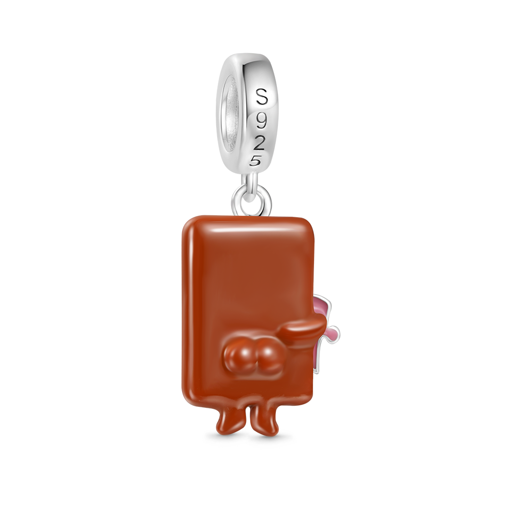 Gnoce Matching Pancake 's Heart  Pendant Dangle Charm_2