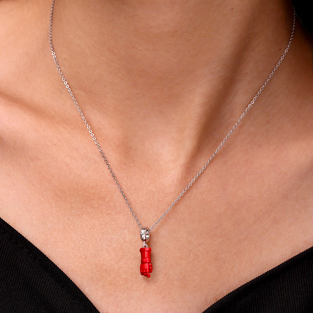 Gnoce Hellboy Right Hand of Doom Pendant Dangle Charm_5