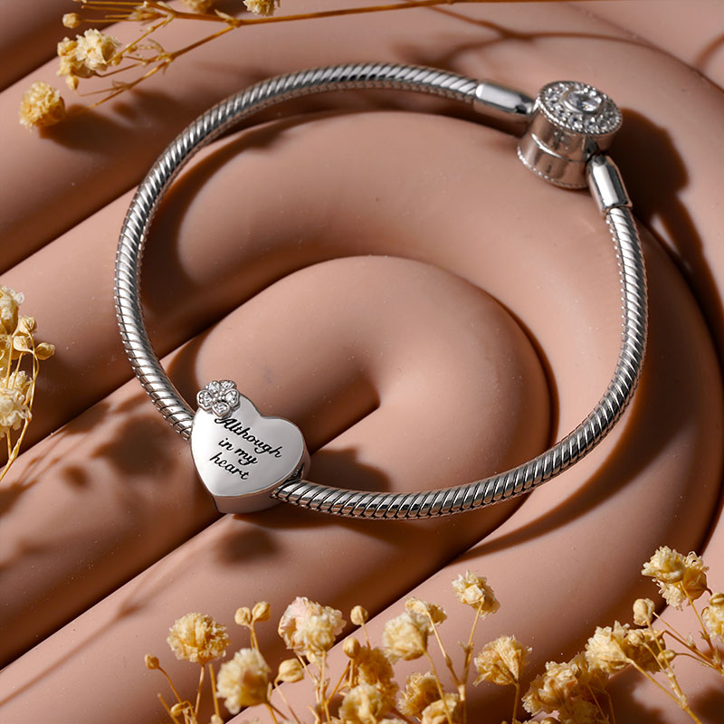 Gnoce "In My Heart" Heart Personalized Photo Charm_2