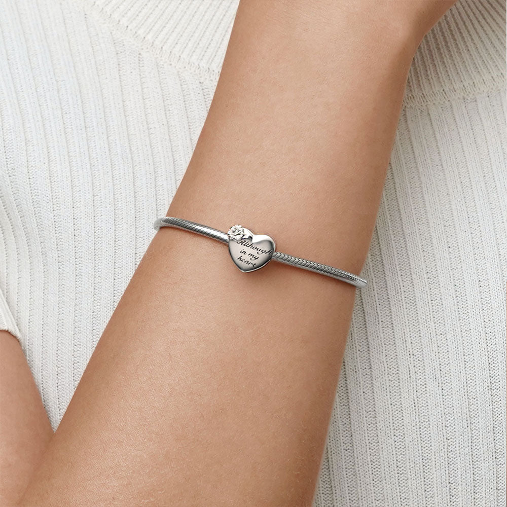 Gnoce "In My Heart" Heart Personalized Photo Charm_4