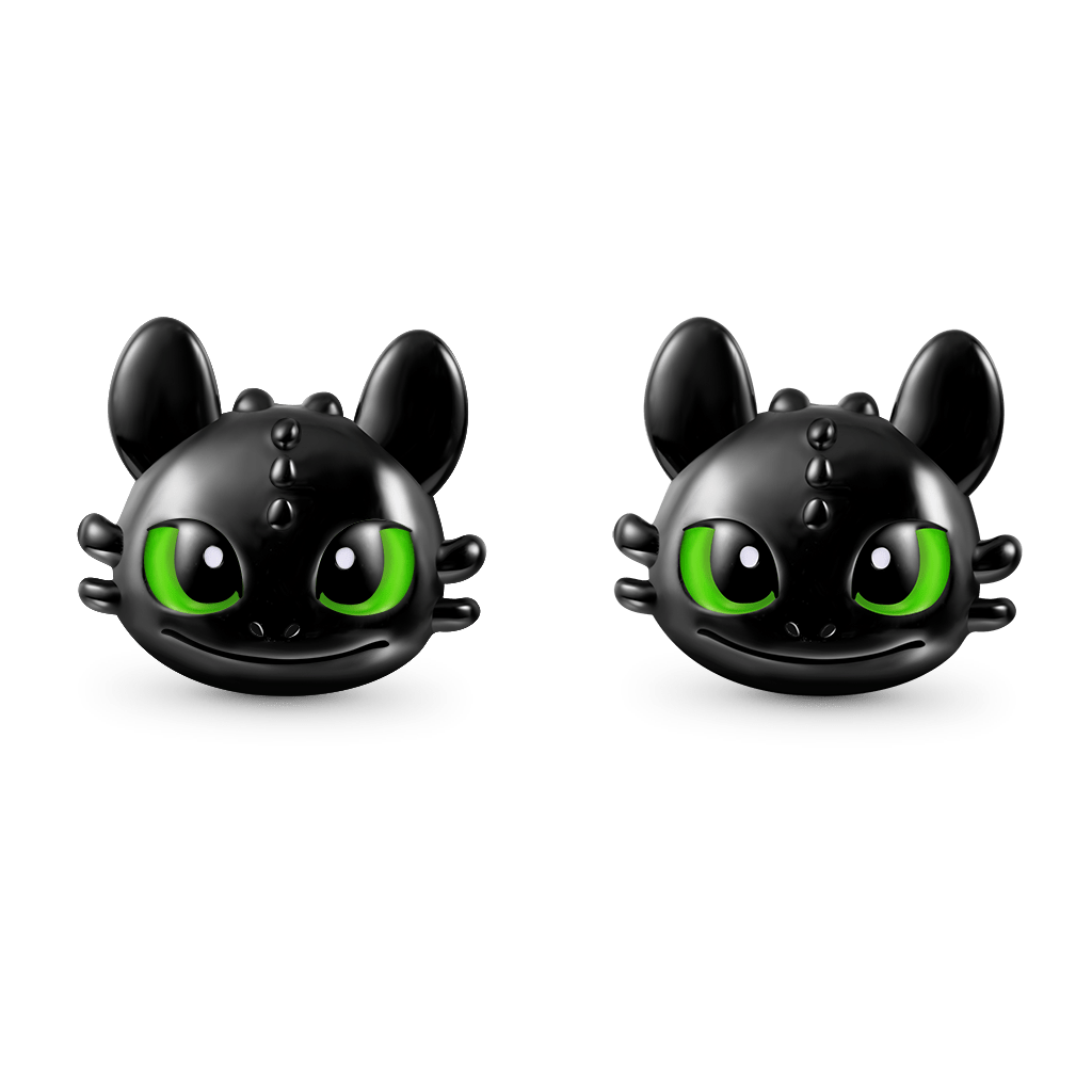 Gnoce Cool Toothless Stud Earrings_1