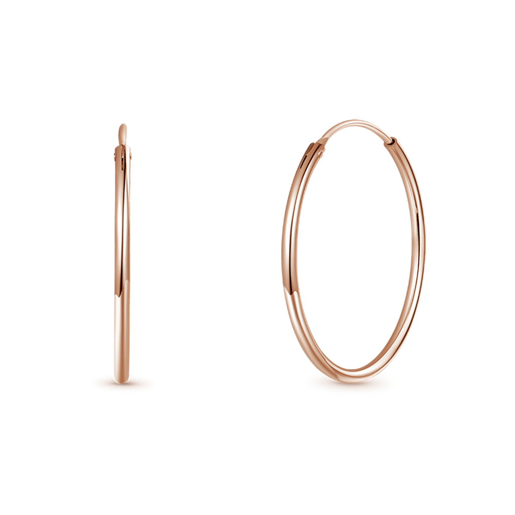 Gnoce Large Simple Hoops Earrings_4