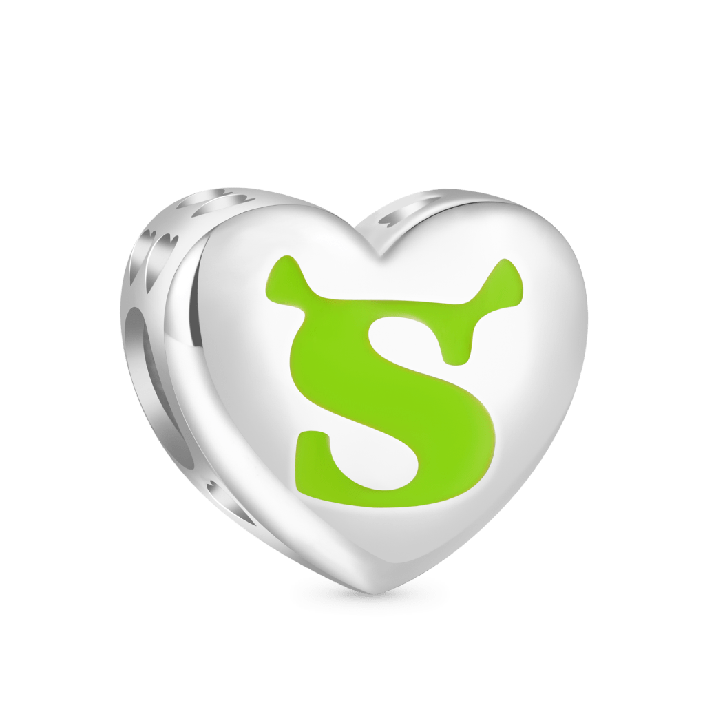 Gnoce Shrek & Fiona Heart Charm_2