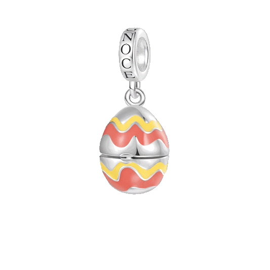 Gnoce Openable Easter Egg-Pocket Bear Pendant Dangle Charm_1