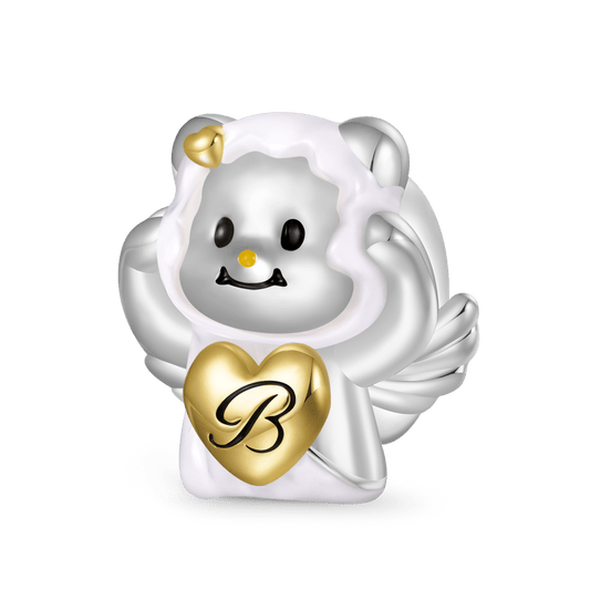 Gnoce Cute Butter Bear Engravable Heart Stopper Charm_1