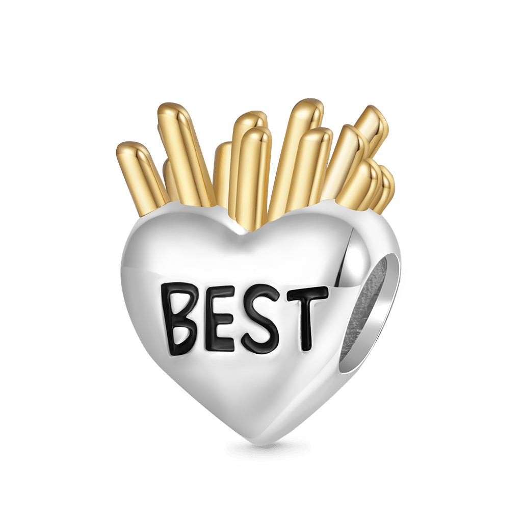 Gnoce Engravable Love French Fries Charm_1