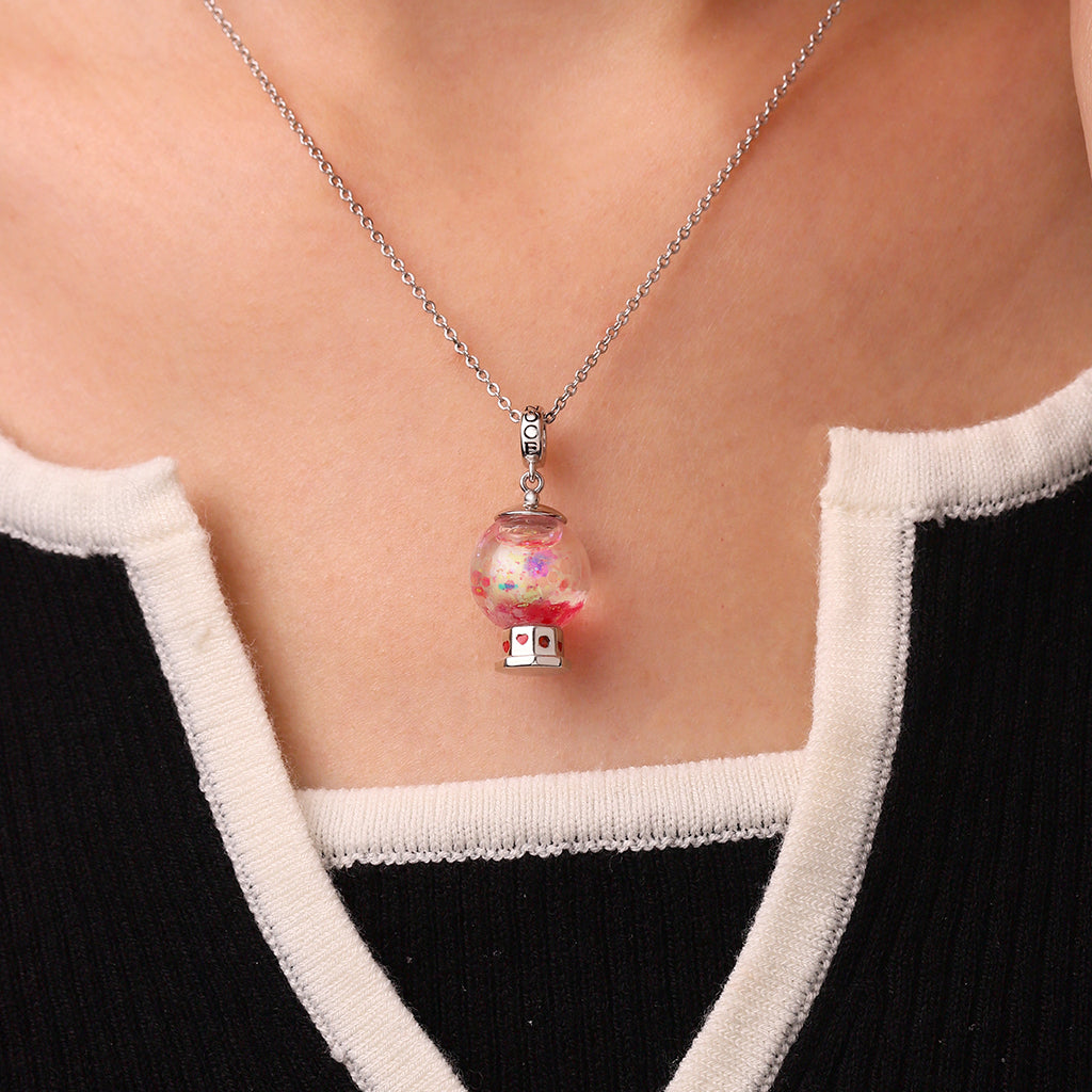 Gnoce Valentine's Day Love Candy Machine Pendant Dangle Charm_5