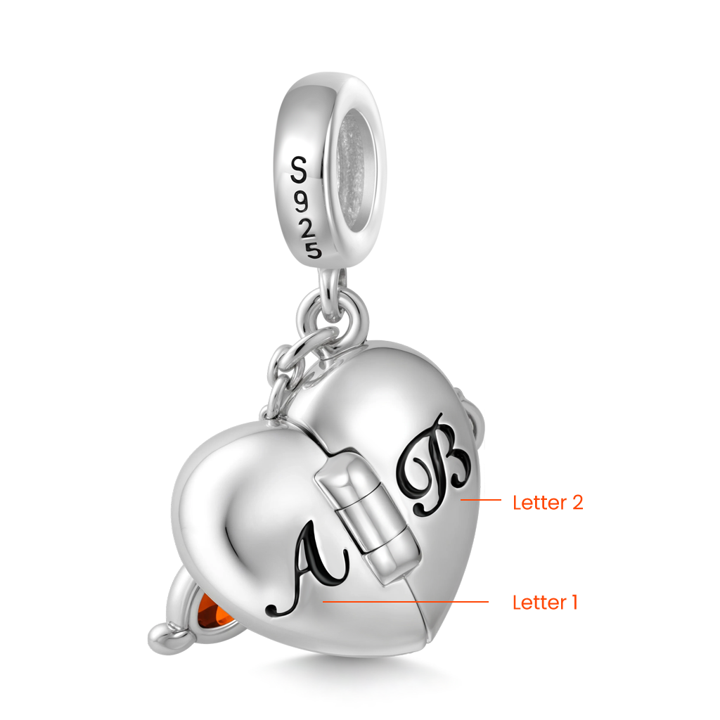 Gnoce One Arrow Pierces the Heart Personalized Pendant Dangle Charm_2