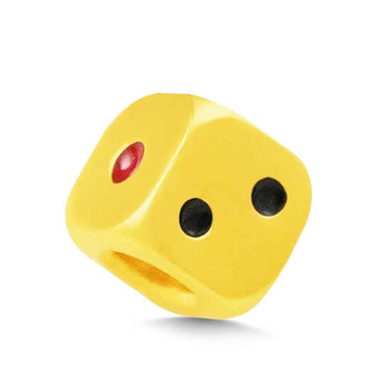 Gnoce Pure Gold Dice Wealth Charm_1