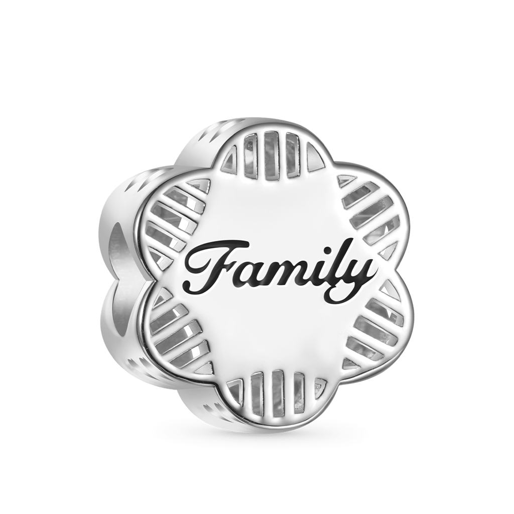 Gnoce Our Family Wreath Marquise Birthstone Charm_3