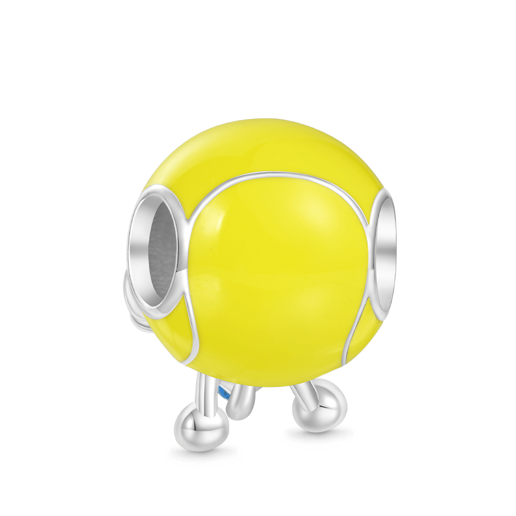 Gnoce Fun Tennis Ball Embraces Love Charm_2