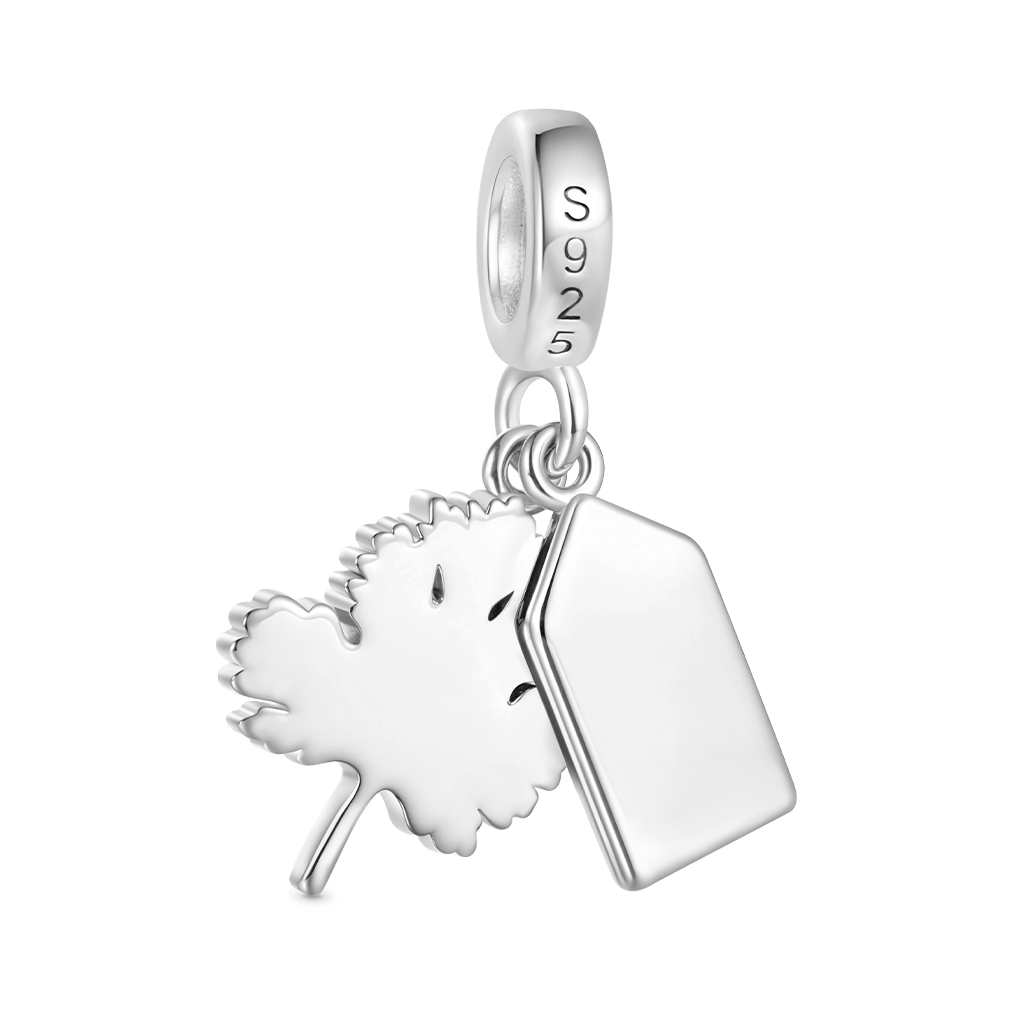 Gnoce 'I HATE CORIANDER' Angry Coriander Pendant Dangle Charm_2