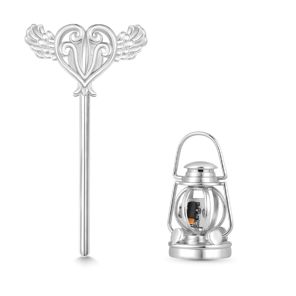 Gnoce Wireless LED Glow Lantern Charm with Magic Wand_2