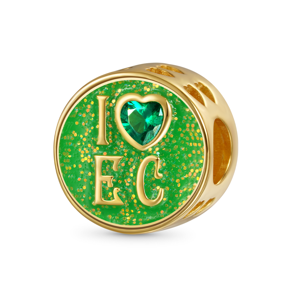Gnoce Wicked I Love Emerald City Personalized Photo Charm_2