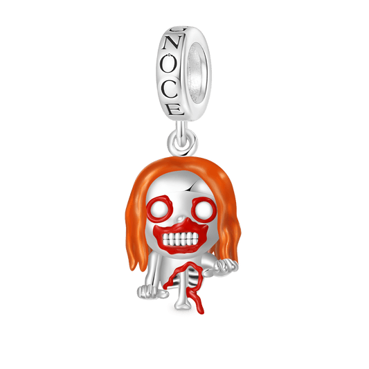 Gnoce Walking Dead Bicycle Girl Hannah Pendant Dangle Charm_1