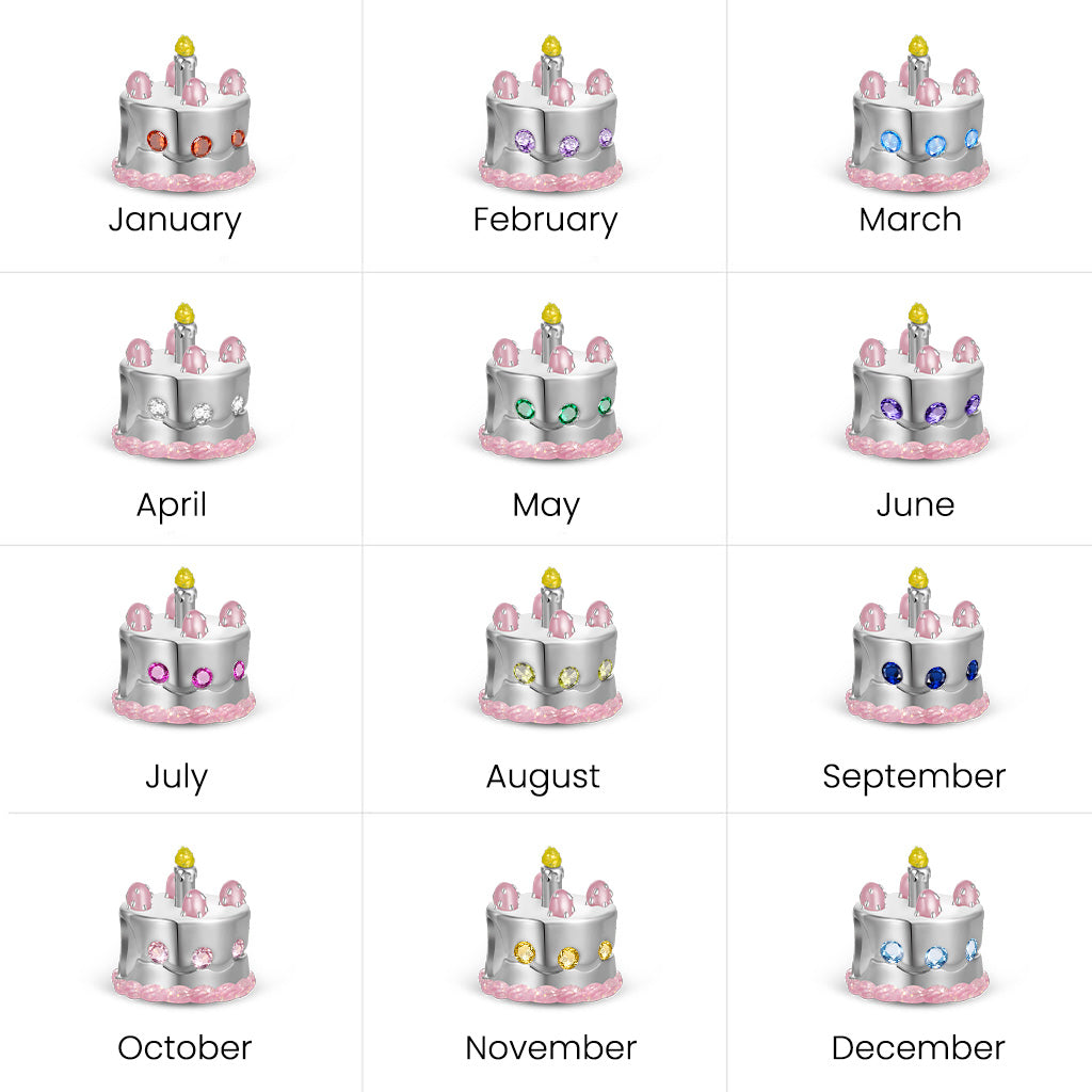 Gnoce Engravable Birthday Cake Candle Wishing Charm_3