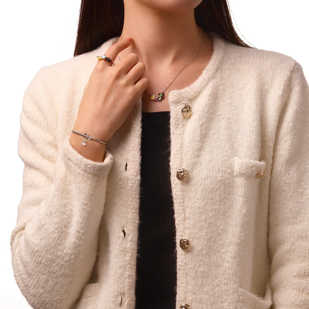 Gnoce Engravable 'I love you' MoM Glow-in-the-Dark Heart Charm_5