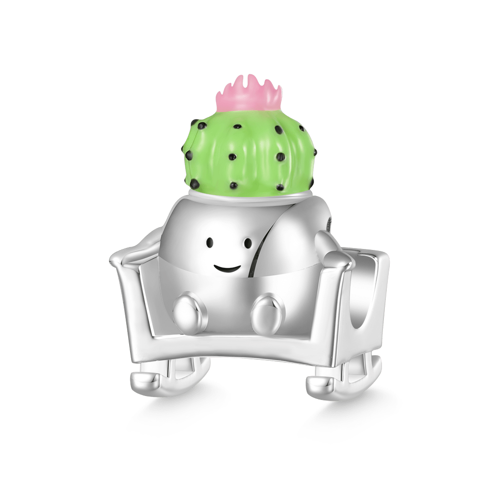 Gnoce Cactus Pot Rocking Chair Charm_1