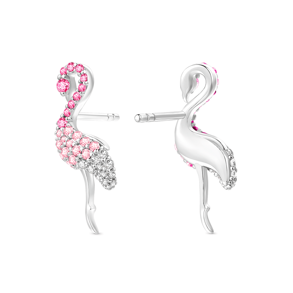 Gnoce Pink Flamingo Earrings_3