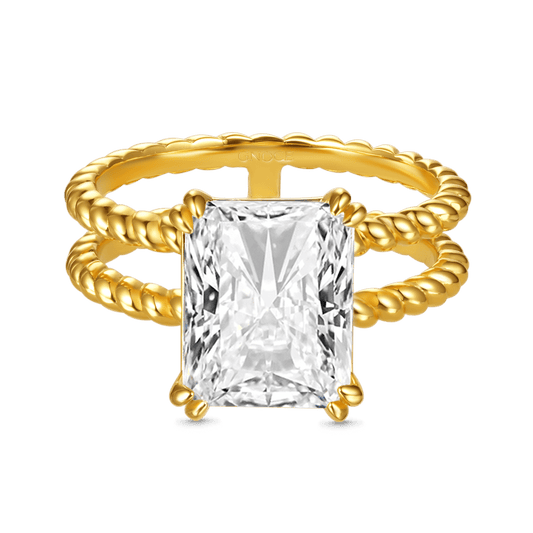 Gnoce Radiant-cut Soliatire Split Shank Engagement Ring_1