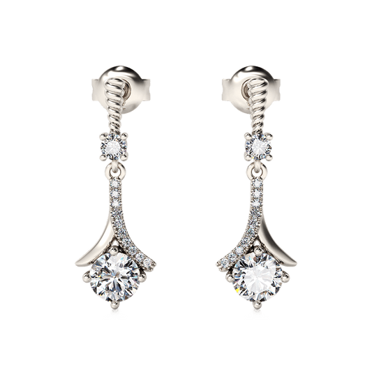 Gnoce 1920s Vintage Flapper Earrings_1