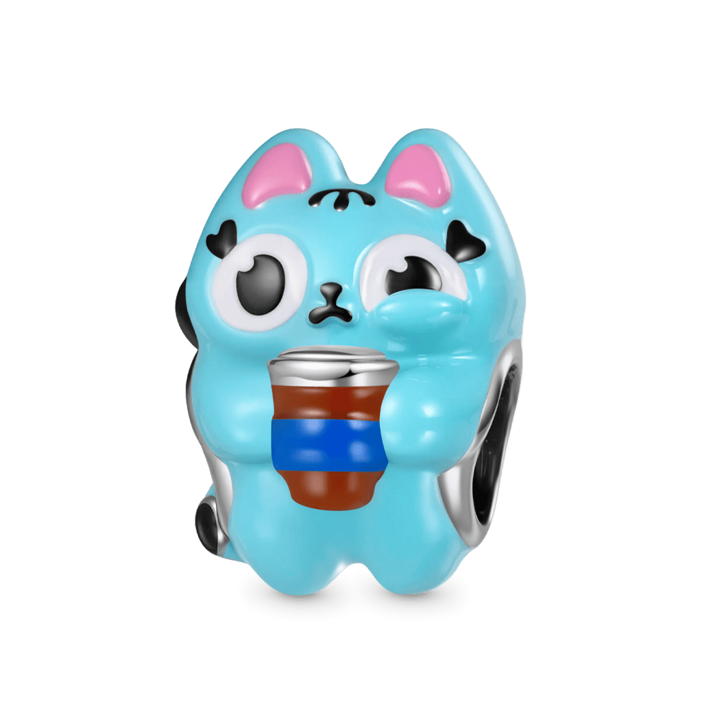 Overcaffeinated Blu Cat Charm_2