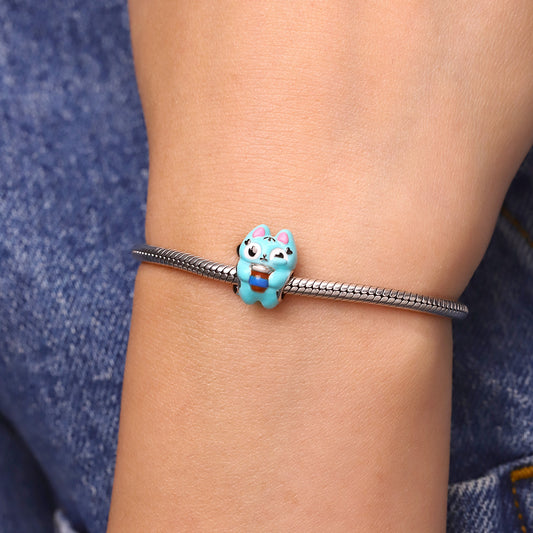 Overcaffeinated Blu Cat Charm_6