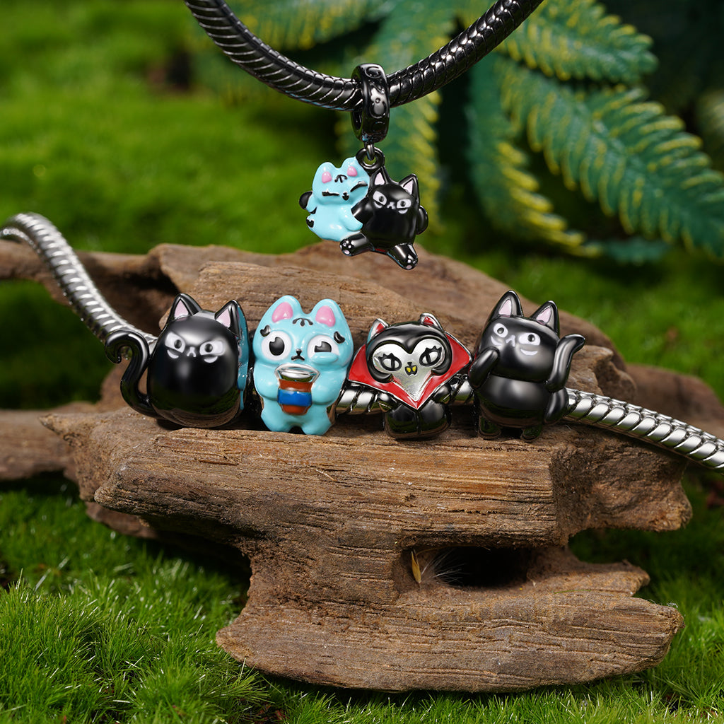 Overcaffeinated Blu Cat Charm_4