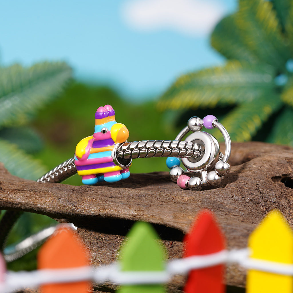 Gnoce Colorful Donkey Pinata Charm_3